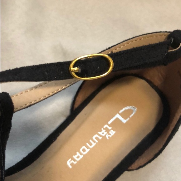 CL by Laundry - Dressy Black Flats - Picture 7 of 7